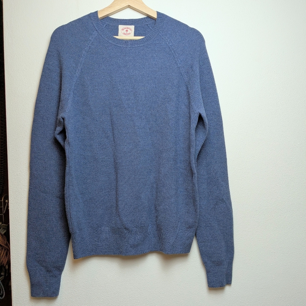 Brooks Brothers "Red Fleece" Men's Merino Wool Sweater Size S
